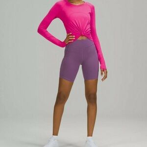 Lululemon race length swiftly sonic pink